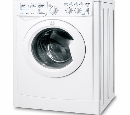 Indesit IWDC6105(UK) Washer Dryer in White