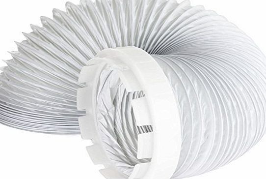 Indesit Vent Hose amp; Adaptor Kit For Indesit Tumble Dryer (2 Metres, 4 Fitting)