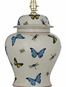 India Jane Butterfly Tall Jar Lamp Base