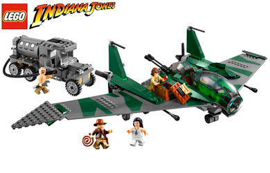 indiana Jones Fight on the Flying Wing 7683
