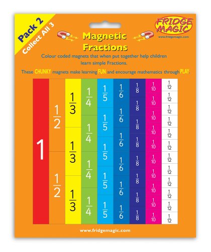 Magnetic Teach Yourself Fractions