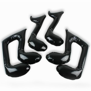 Inflatable 4 Piece Musical Notes Assortment