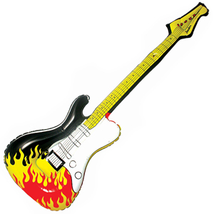 Inflatable Air Guitar with Sound