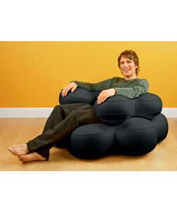 Inflatable Black Bubble Chair