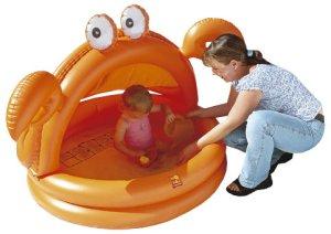 inflatable Cheeky Crab Sun Shade Pool