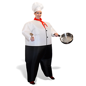 Inflatable Chef Costume
