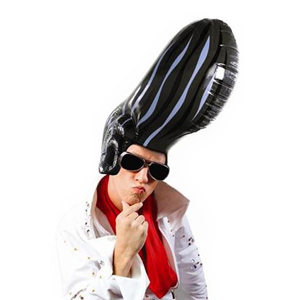 Inflatable Elvis Wig