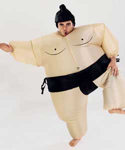 inflatable Sumo Wrestler Suit
