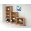 Influx Bookcase Low W850xD350xH720mm Beech