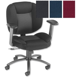 Influx Bounce Task Chair Grey/Black