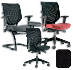 Influx Fresco Seat Cover for Chair Black Ref