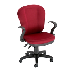 Influx Vitalize Plus Task Chair Red Permanent
