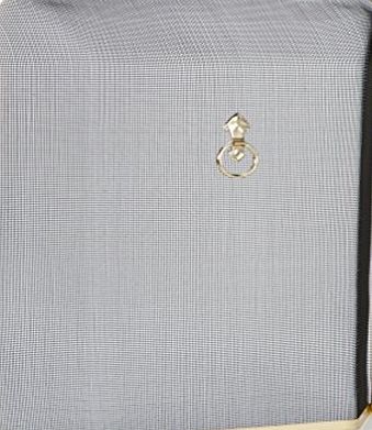 Inglenook Black amp; Brass Spark Guard with Brass Ring