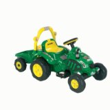 Injusa Tractor and Trailer plus accessories - 6 volt