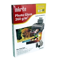 INKRITE PhotoPlus Paper Photo Gloss 260gsm 6x4