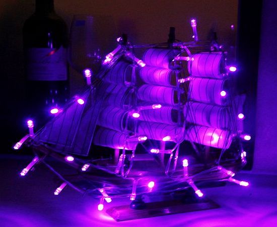Innoo Tech InnooTech Purple 30 LED Christmas Fairy Lights Battery Operated for Christmas Tree