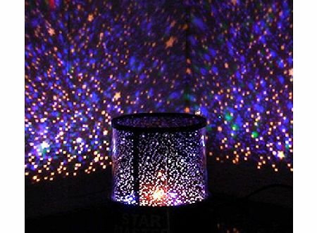 Innoo Tech LED Night Light Projector Lamp Gift for Kids Decoration Indoor Bedroom with Amazing Sky Star Scene (With USB Cable)