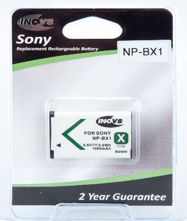 Inov8 Sony NP-BX1 Equivalent Digital Camera Battery by