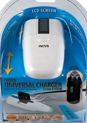 Inov8 Universal Battery Charger with USB