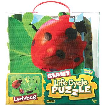 Insect Lore Giant Life Cycle Puzzle - Ladybug