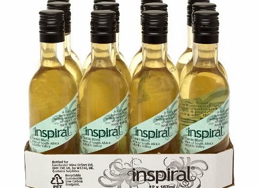 Inspiral South African Chenin Blanc 18.75cl White Wine Miniature - 12 Pack