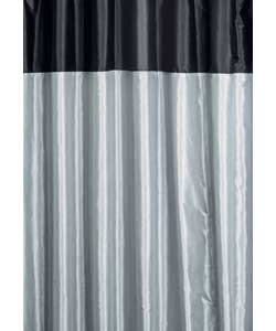 inspire Collection Glamour Damask Shower Curtain