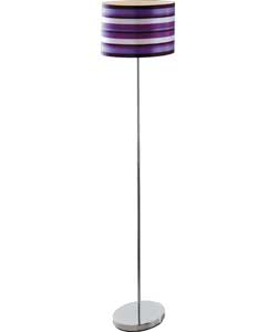 Inspire Ribbon Purple Floor Lamp