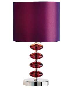 Inspire Spiro Cassis Table Lamp
