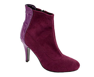 Ankle Boot With Back Panel