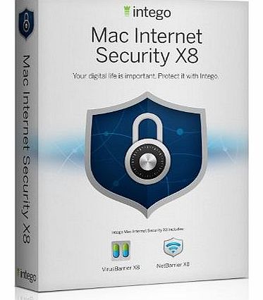 Intego Mac Internet Security X8: 3 Mac -1 Year Protection (Mac)