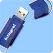 Integral 1GB USB 2.0 Courier Pen Drive