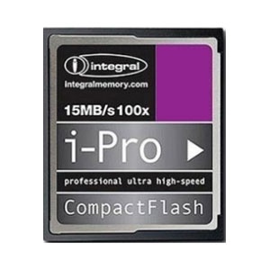 Integral 2GB 100X i-Pro Compact Flash Card