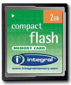 integral 2Gb Compact Flash Card