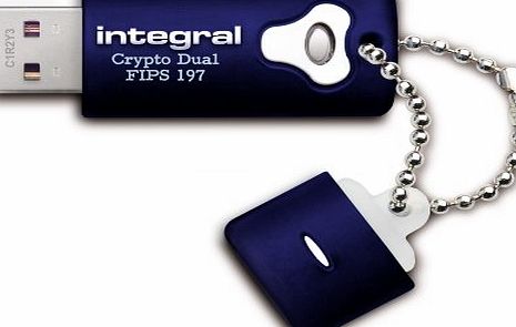 Integral 32GB AES-256 USB-Stick Crypto Total Lock WIN   MAC Master and User Password Compatible with Endpoint Security Software