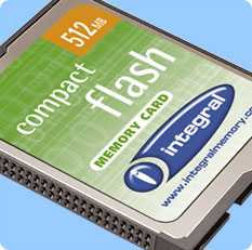 Integral 32Mb Compact Flash Card