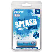 Integral 4GB Splash Drive Blue