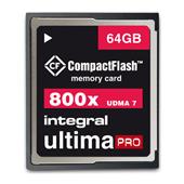 Integral 64GB 800X UltimaPro CompactFlash Card