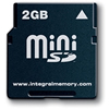 Integral Mini Secure Digital (SD) Card 2GB