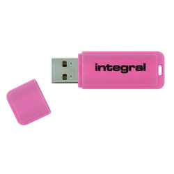Integral Pink 4GB USB Flash Drive