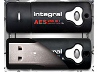 INTEGRAL USB Flash Drive - 4GB CRYPTO AES 256