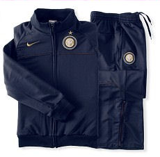 Nike 08-09 Inter Milan Woven Warmup Suit (Navy) - Kids