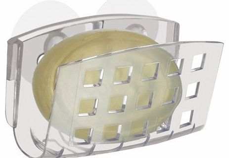 , Suction Soap Cradle Soap Dish, Clear