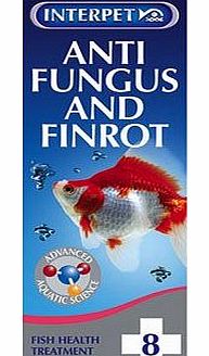 Interpet Treatment No. 8 Anti Fungus and Finrot, 100 ml