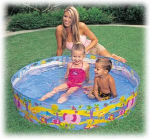 INTEX 4 x 10 Jungle Babies Snapset Pool
