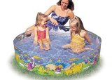 The Wet Set 4 x 10` Rigid Wall Snap Set Pool hrs of Water Fun