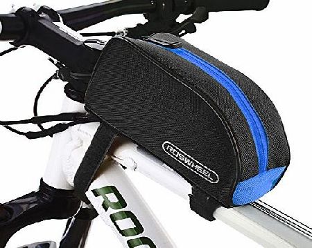 Intsun 1L Outdoor Mountain Bicycle Cycling Frame Front Top PVC Tube Bag Bike Pouch
