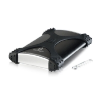 IOMEGA eGo BlackBelt Portable Hard Drive, USB 2.0,