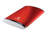 IOMEGA eGo Portable Hard Drive USB 2.0- 320GB Red