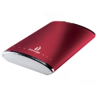eGo Portable HD FWire400/USB2 250GB Red
