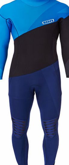 ION Mens ION Strike Semidry 4mm Back Zip Wetsuit -